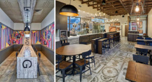 Taco Bell building interior redesign 