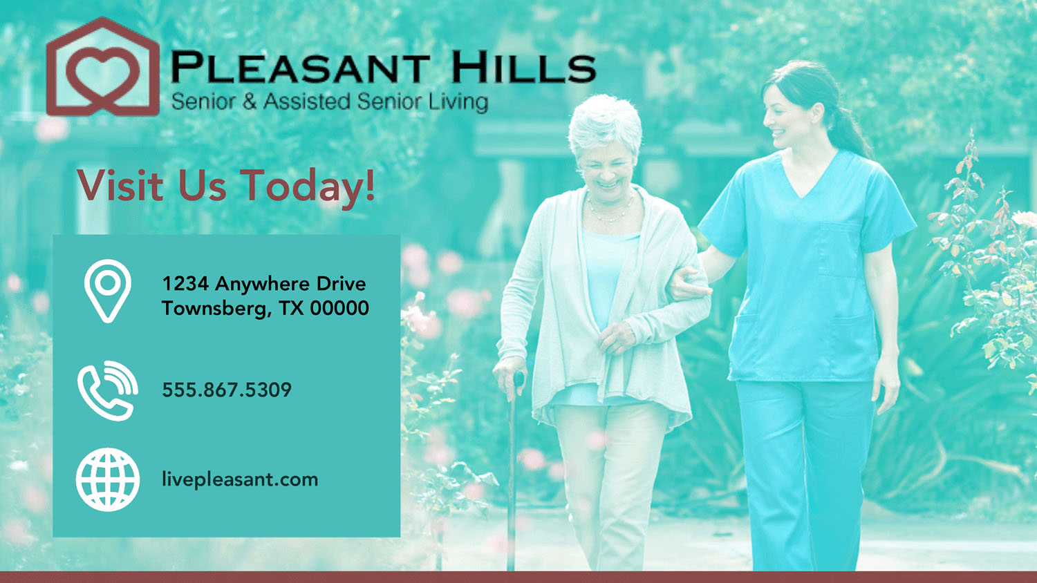 Pleasant Hills Retirement Ad by DesigniQ